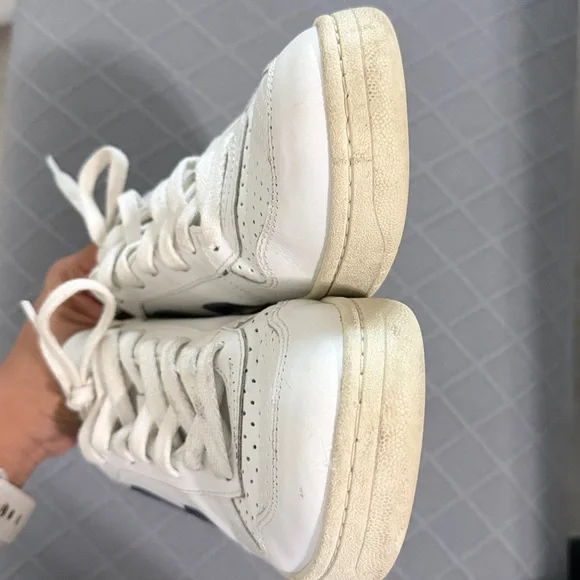 VEJA V-10 LEATHER WHITE NAUTICO PEKIN Size 8 - Picture 6 of 8